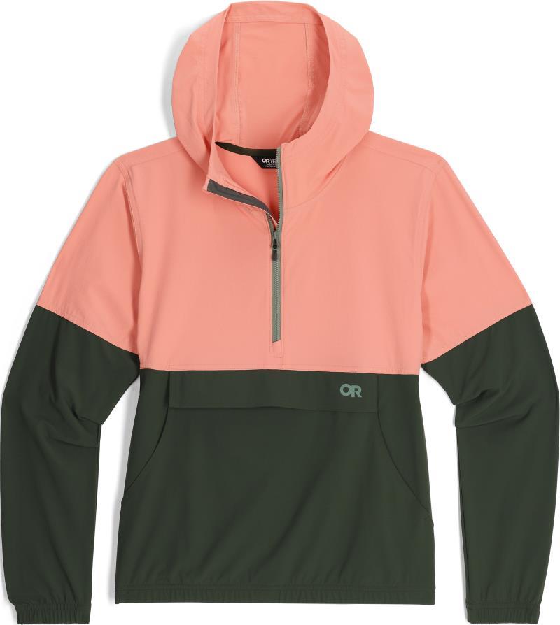 Ferrosi Anorak - Womens - Azalea / Verde 1