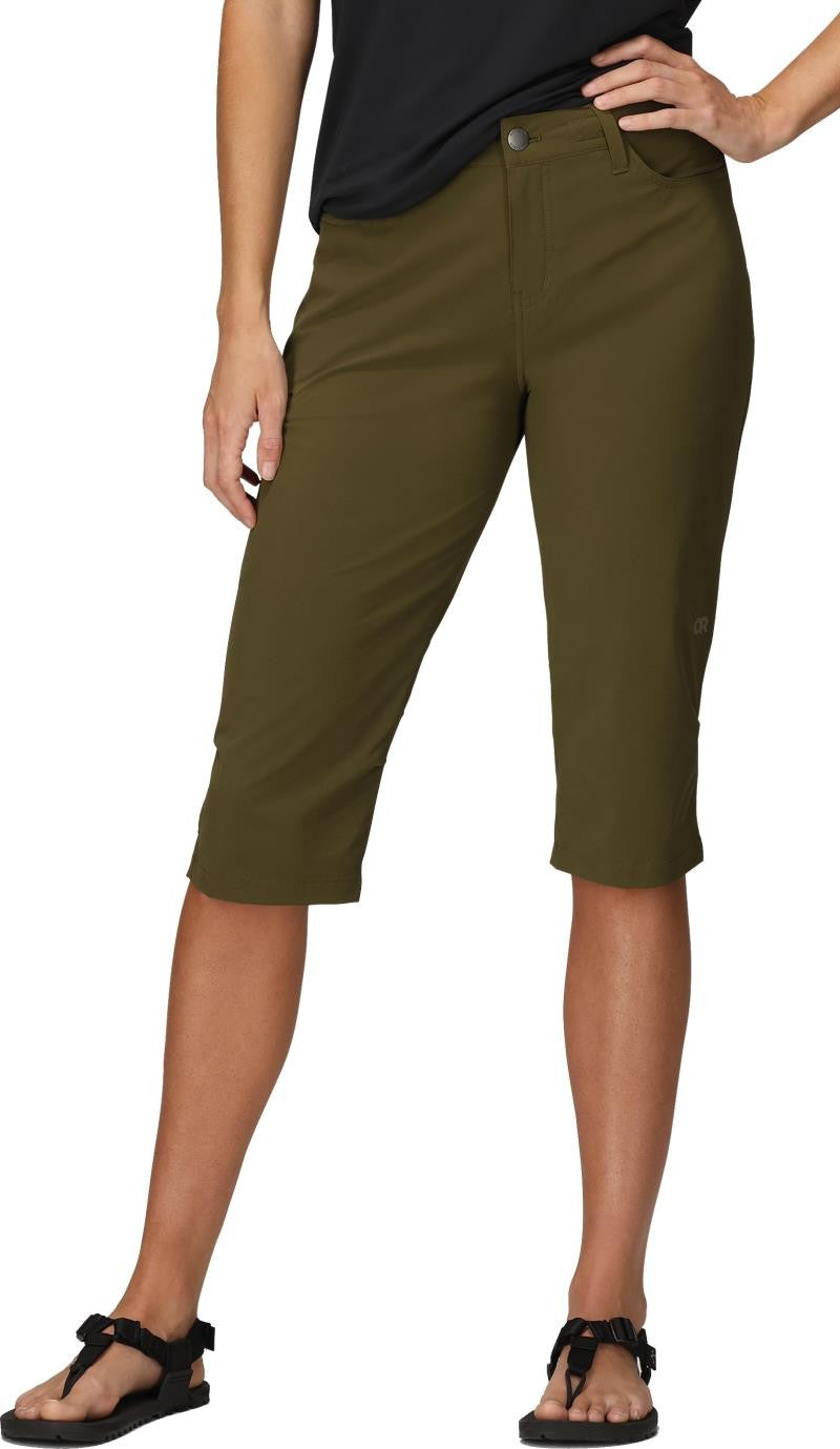 Ferrosi Capris - Womens - dark olive 1