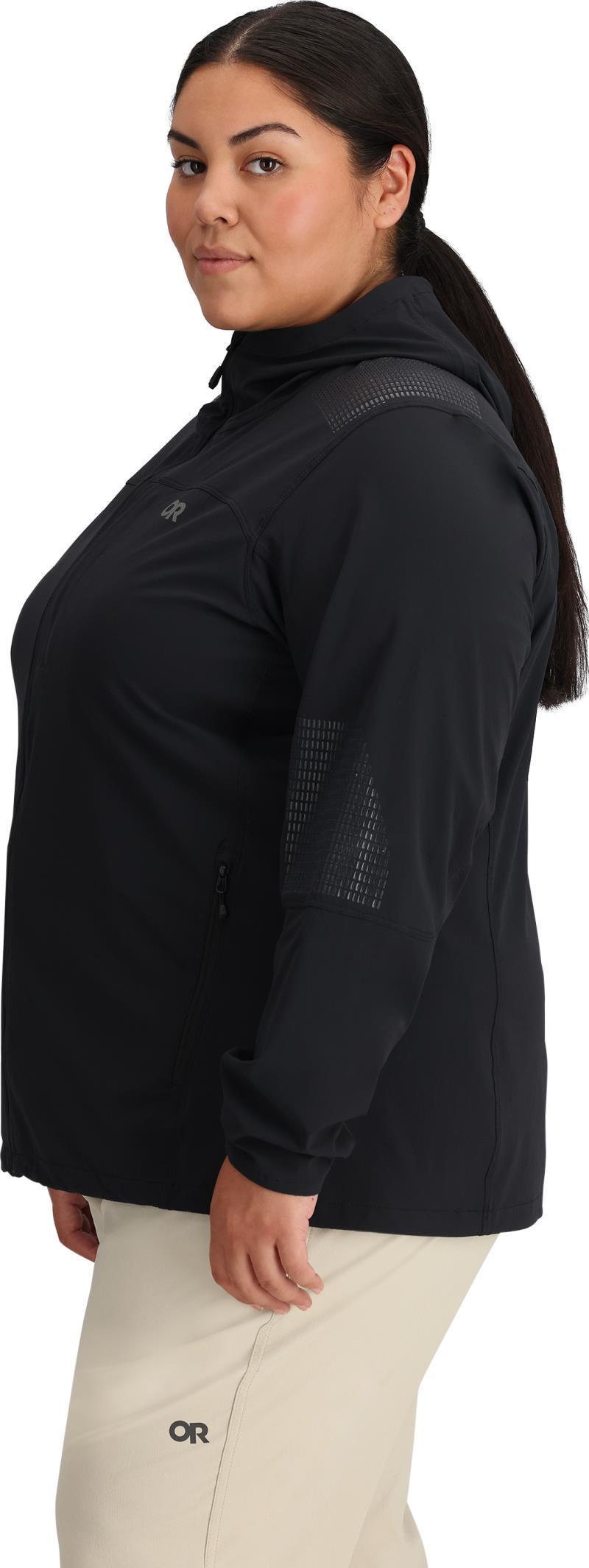 Ferrosi DuraPrint Hoodie, Plus - Womens - Black 4
