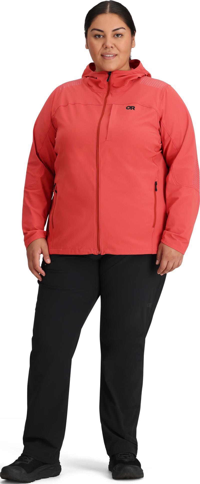 Ferrosi DuraPrint Hoodie, Plus - Womens - Moondust 2