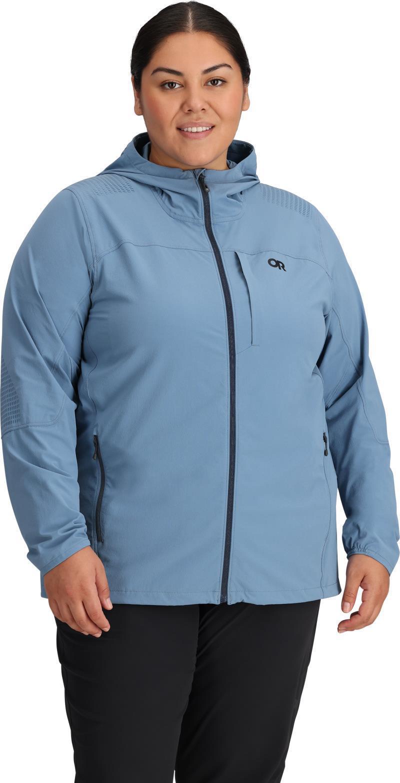 Ferrosi DuraPrint Hoodie, Plus - Womens - Olympic 10
