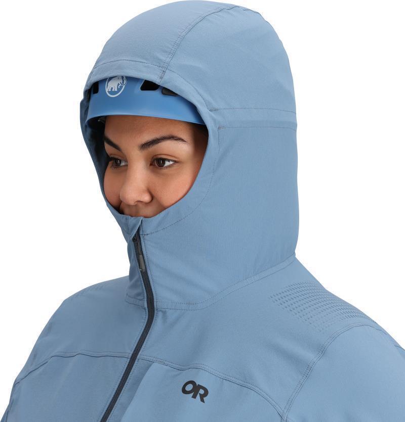 Ferrosi DuraPrint Hoodie, Plus - Womens - Olympic 3