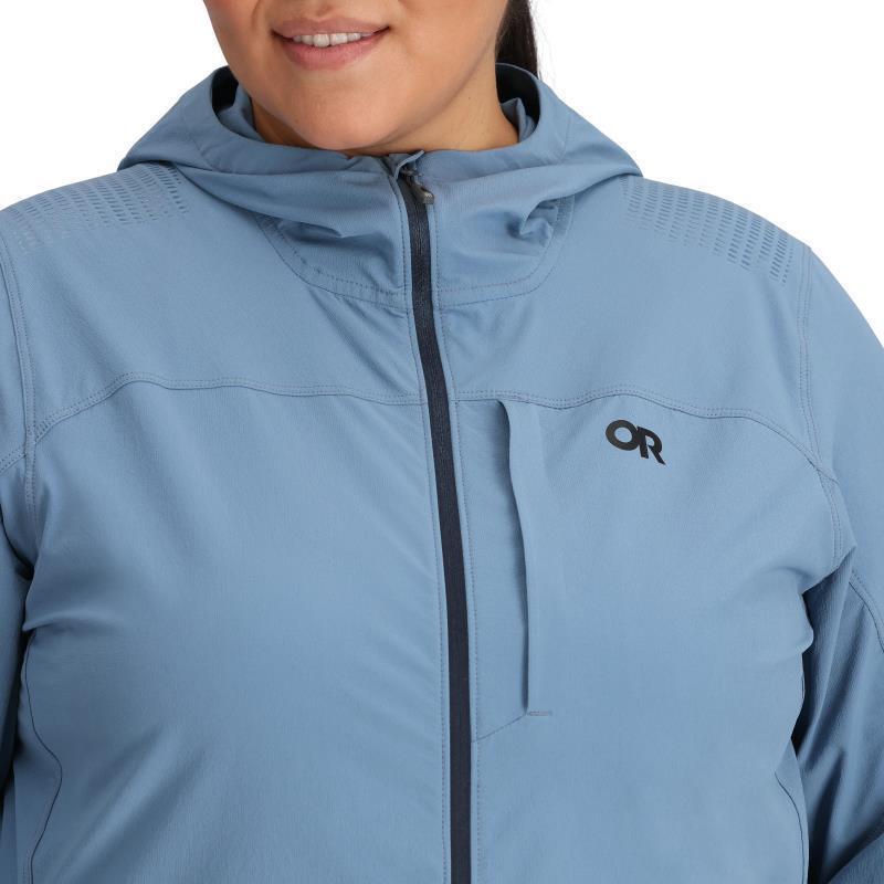 Ferrosi DuraPrint Hoodie, Plus - Womens - Olympic 4