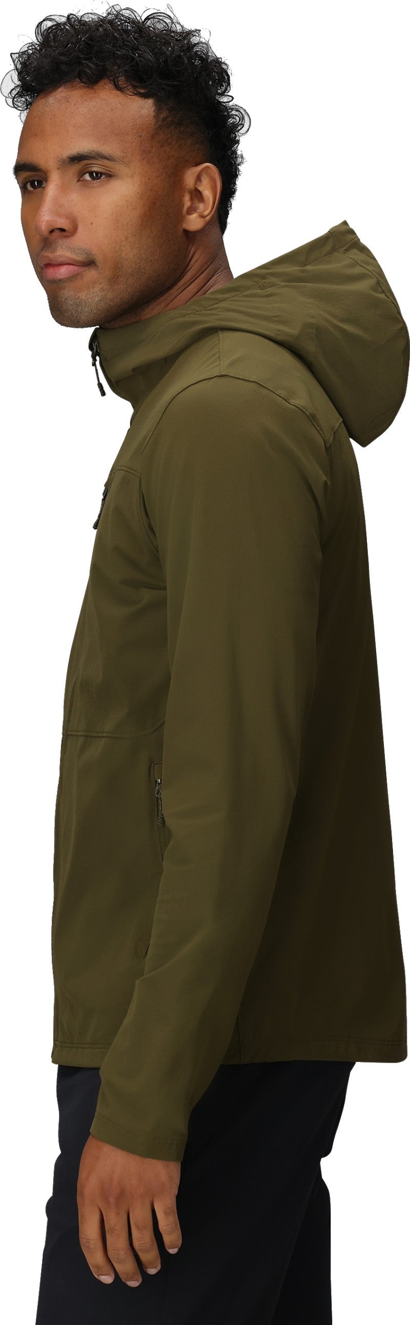 Ferrosi Hoodie - Mens - dark olive 1