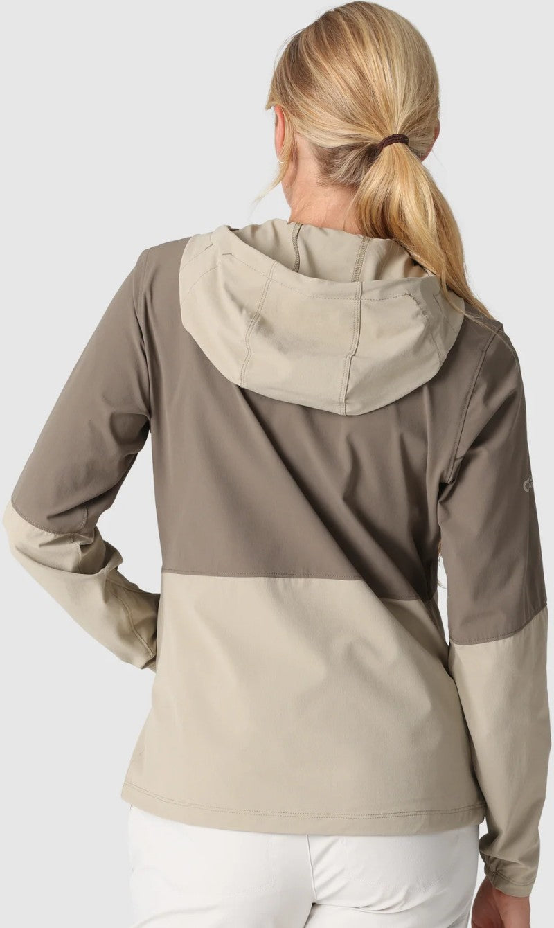 Ferrosi Hoodie - Womens - pro khaki / gravel 1