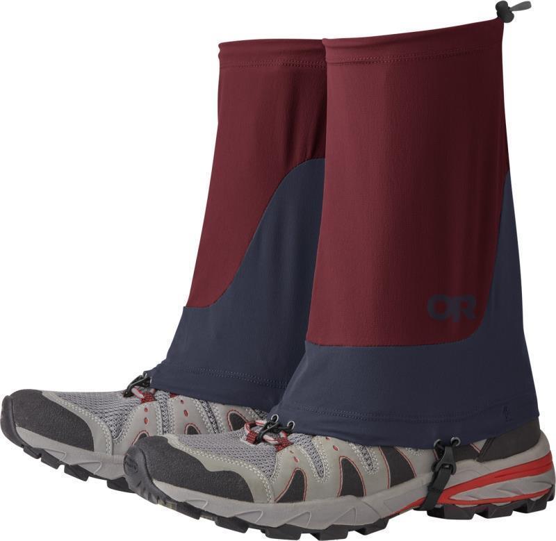 Ferrosi Thru Gaiters - Burgundy / Naval Blue 1
