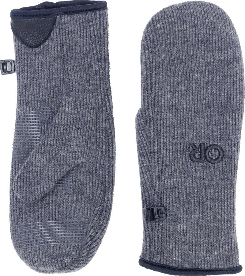 Flurry Mitts - Womens - Charcoal 1