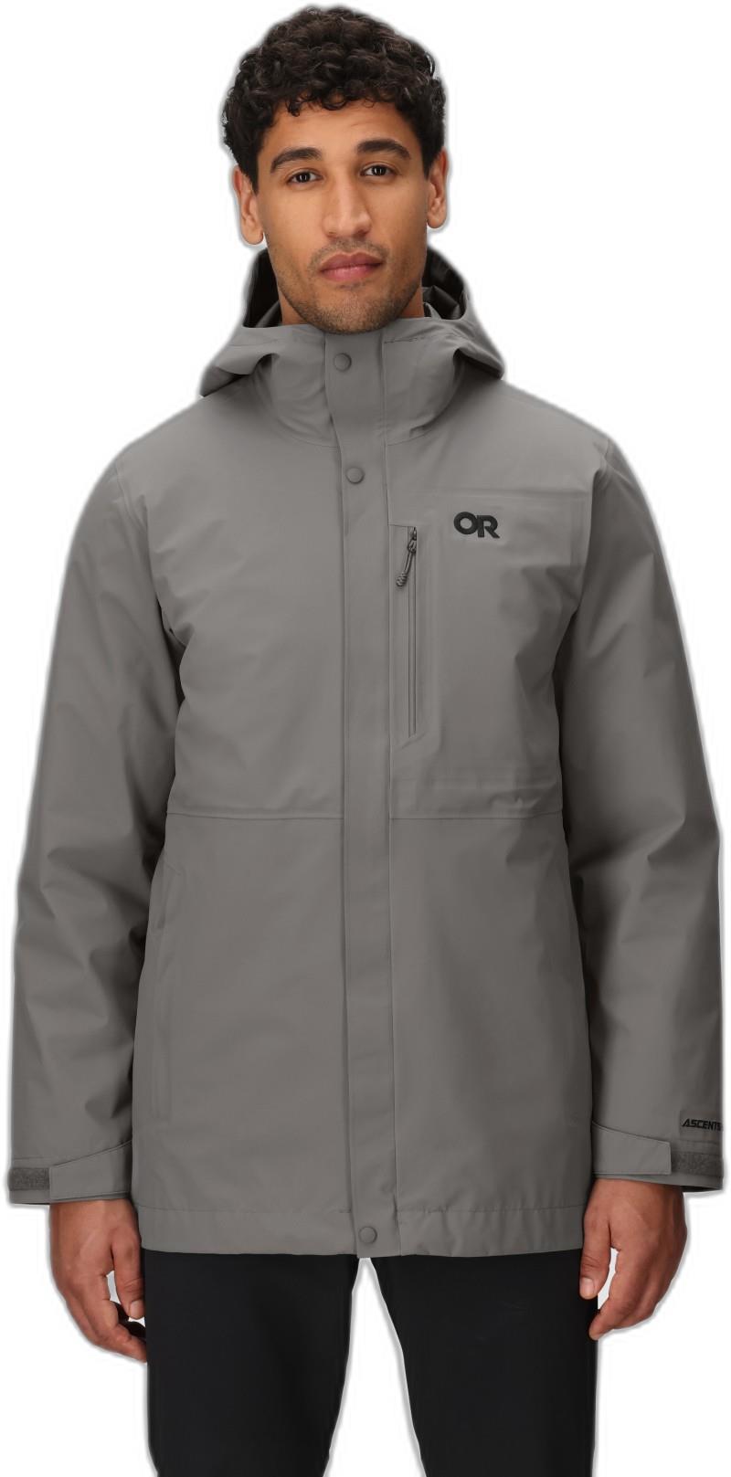 Foray 3L 3-in-1 Parka - Mens - wolf grey 1