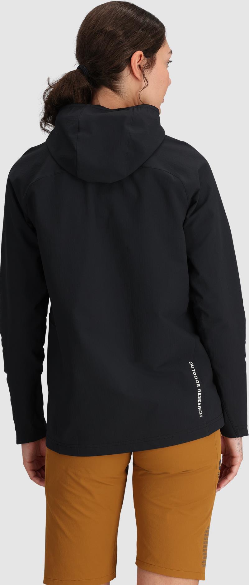 Freewheel Half Zip Hoodie - Womens - Black 4