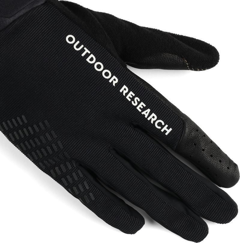 Freewheel Leather Palm Bike Gloves - Black 3