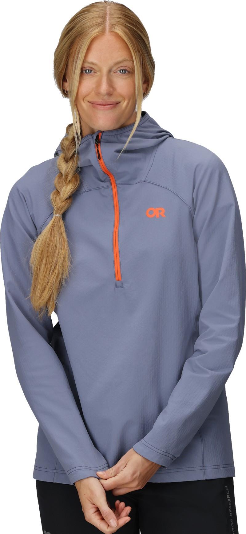 Freewheel MTB Half Zip Hoodie - Womens - summit 1