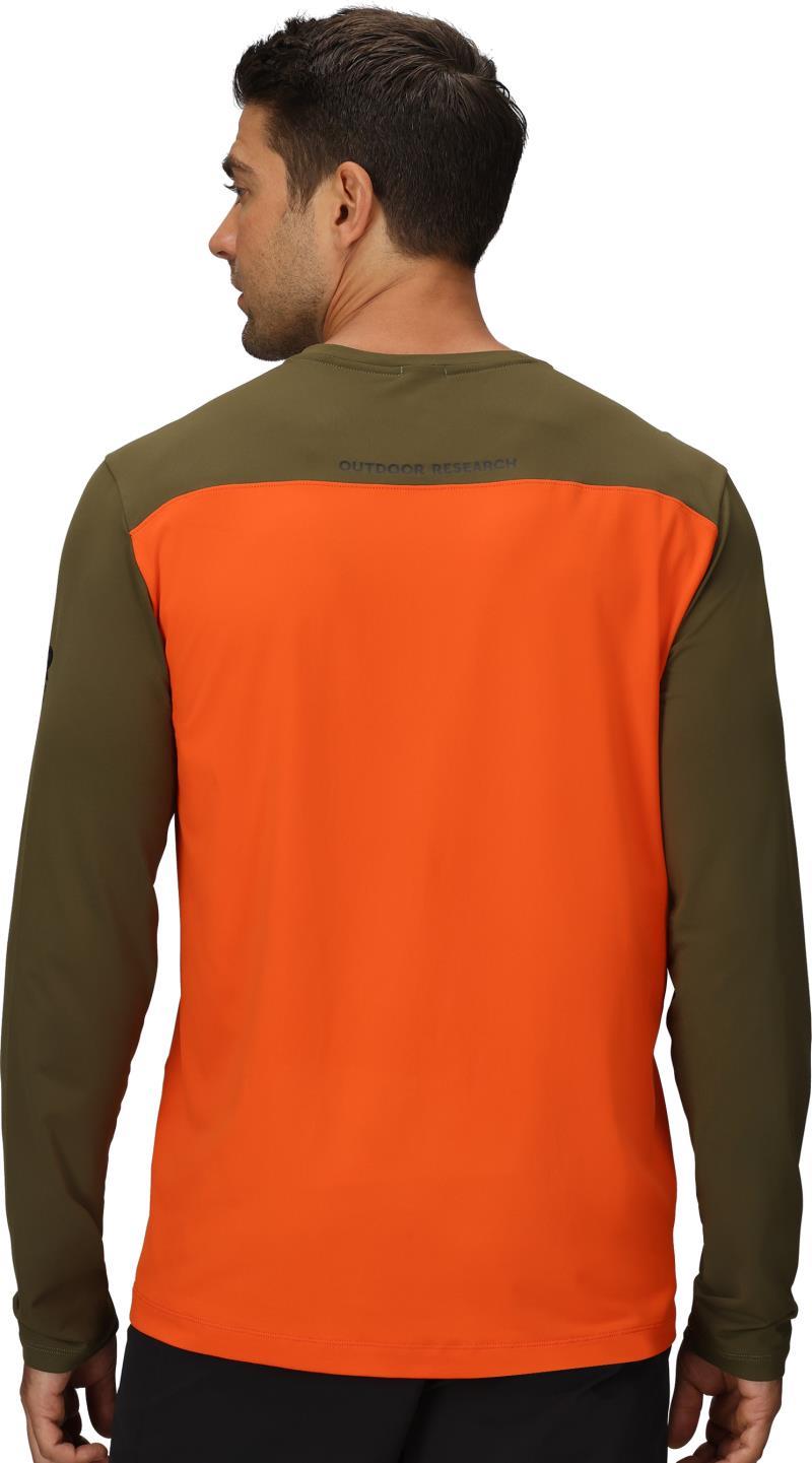 Freewheel MTB LS Jersey - Mens - dark olive / spice 1