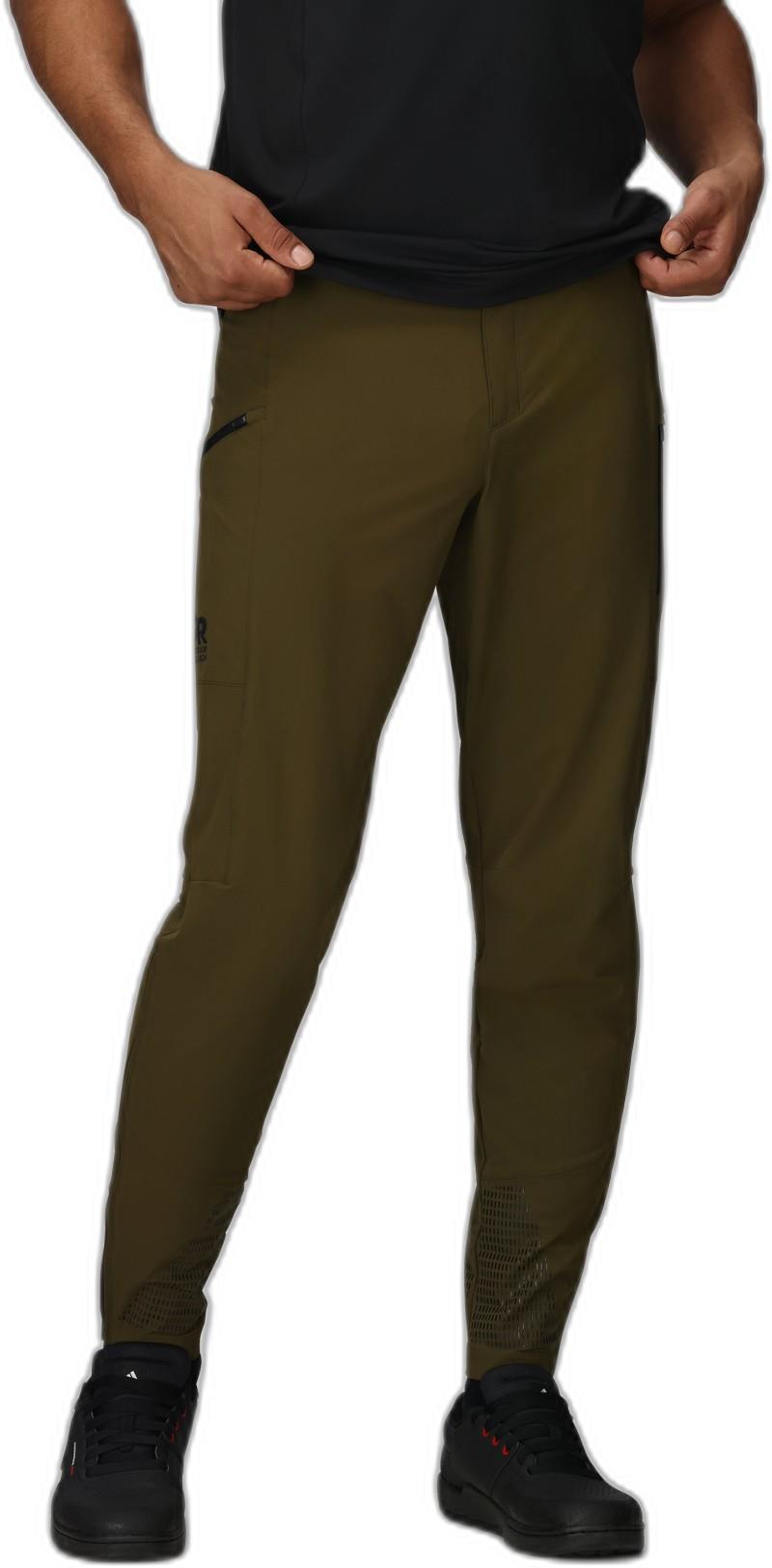 Freewheel MTB Ride Pants - Mens - dark olive 1