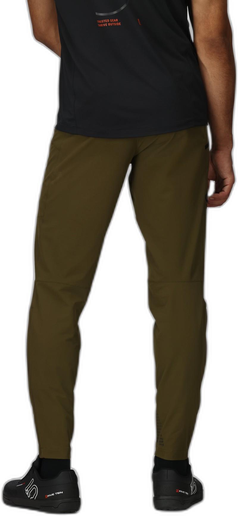 Freewheel MTB Ride Pants - Mens - dark olive 1