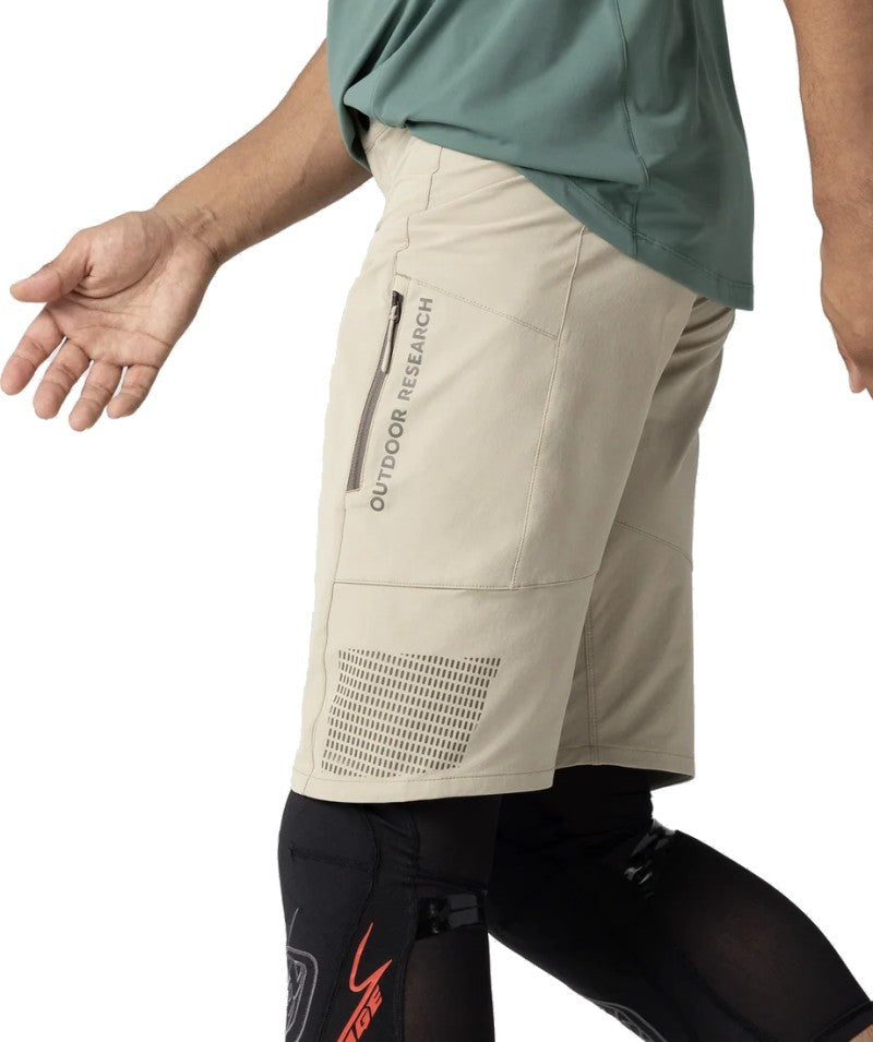 Freewheel MTB Ride Shorts - Mens - pro khaki 1