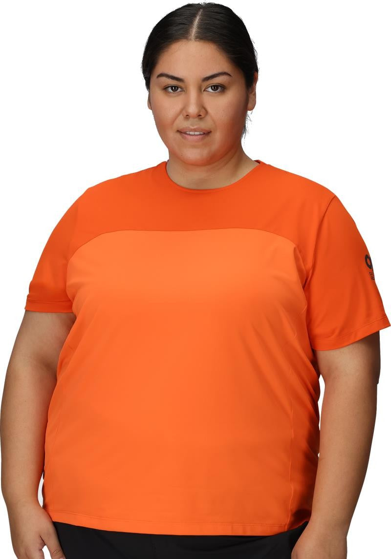 Freewheel MTB SS Jersey, Plus - Womens - spice / zest 1