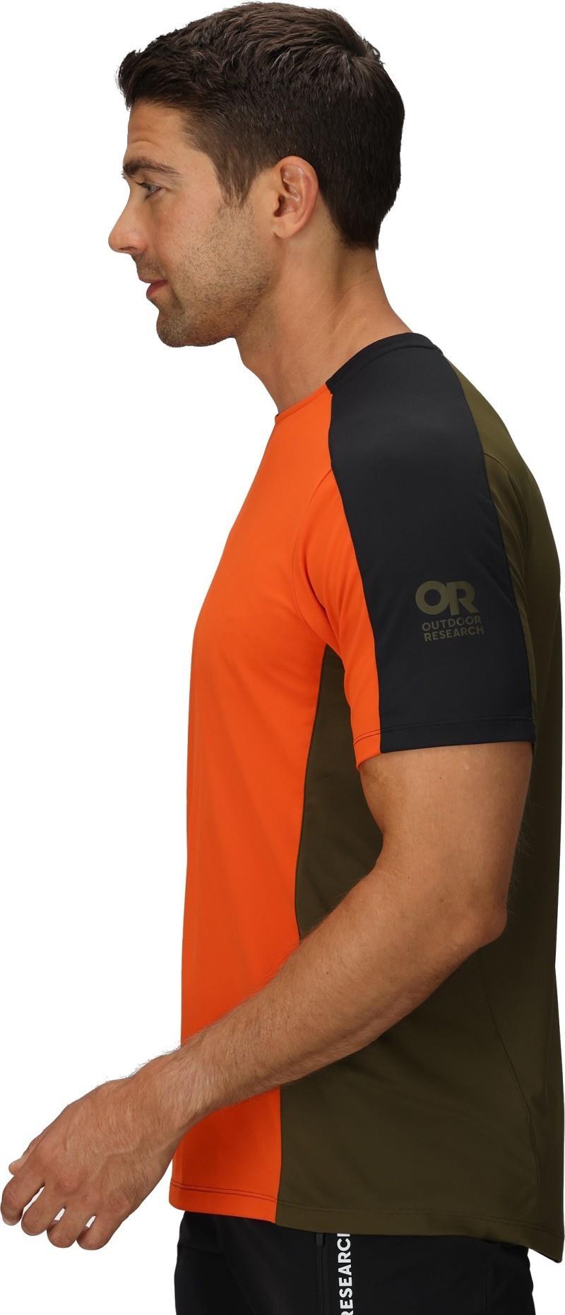 Freewheel MTB SS Jersey - Mens - black / spice / dark olive 1