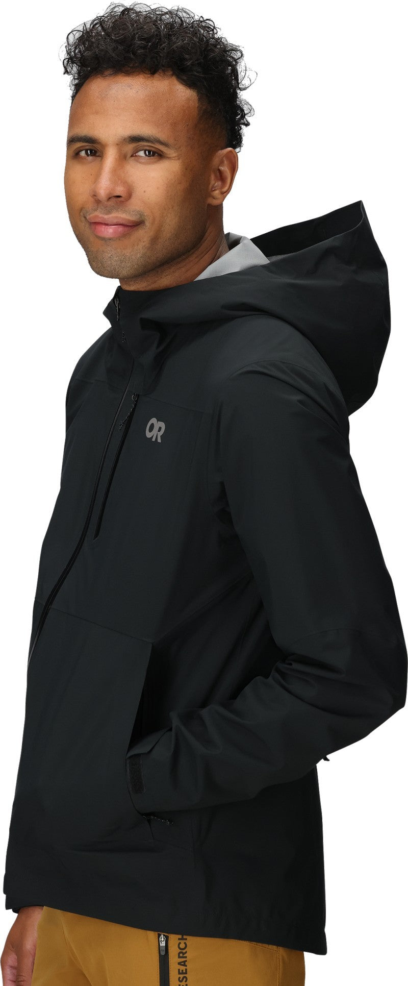 Freewheel MTB Stretch Rain Jacket - Mens - black 1