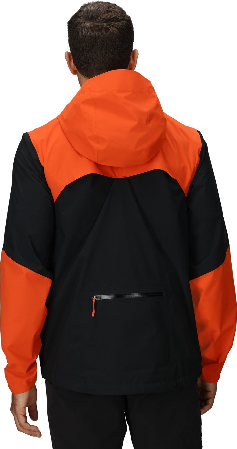Freewheel MTB Stretch Rain Jacket - Mens - spice / black 1