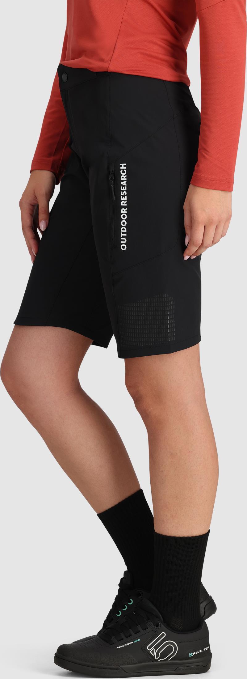 Freewheel Ride Shorts - Womens - Black 3