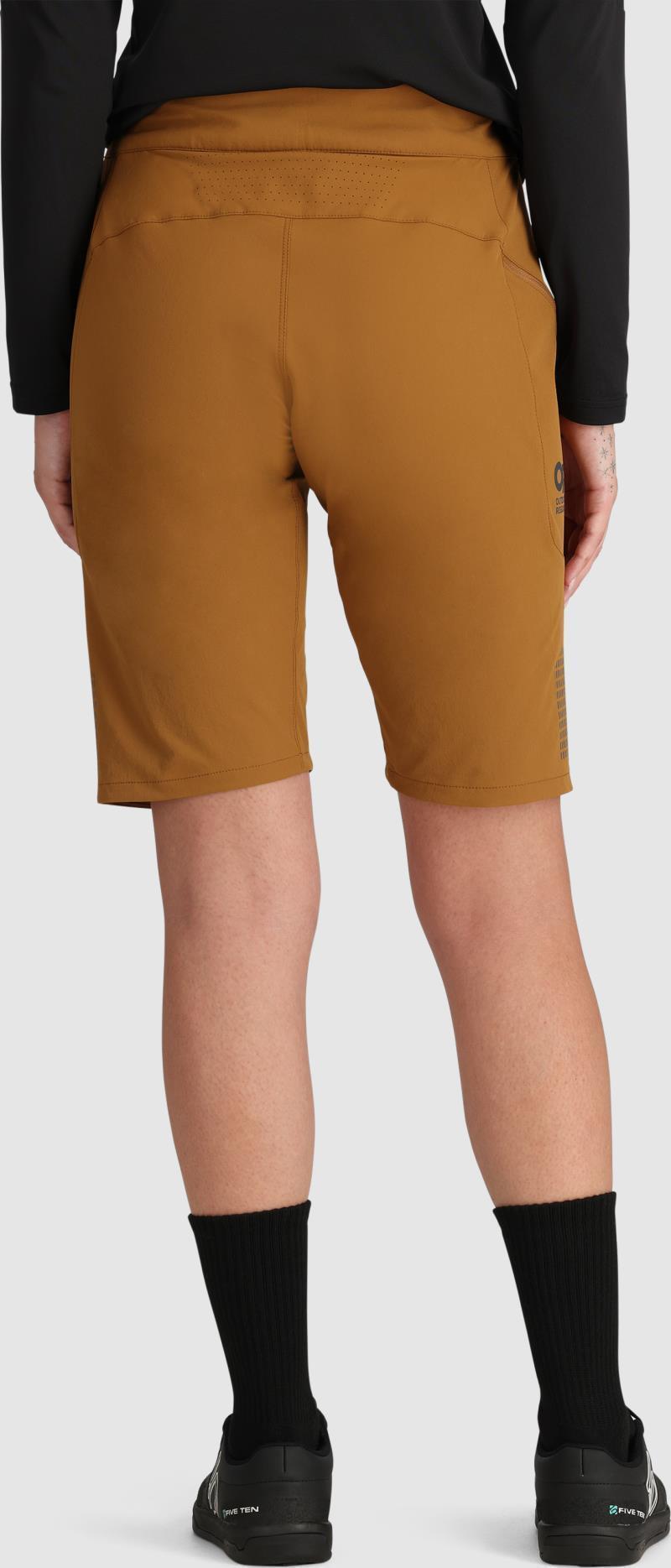 Freewheel Ride Shorts - Womens - Bronze 4
