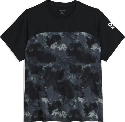 Freewheel SS Jersey, Plus - Womens - Black Cloud Scape / Black 1