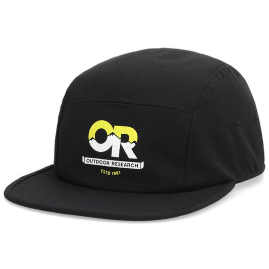 Glacier 5-Panel Cap - Black 1