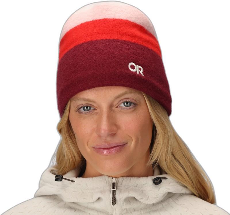 Gradient Beanie - lingonberry 1