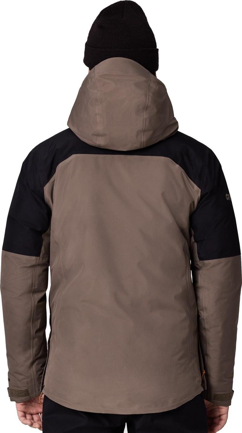 Headwall GTX 3L Jacket - Mens - gravel / black 1