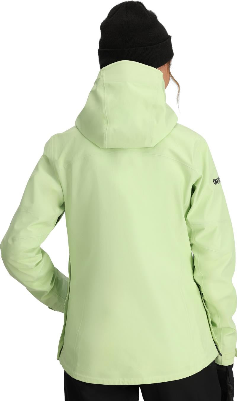 Headwall GTX 3L Jacket - Womens - cool matcha 1