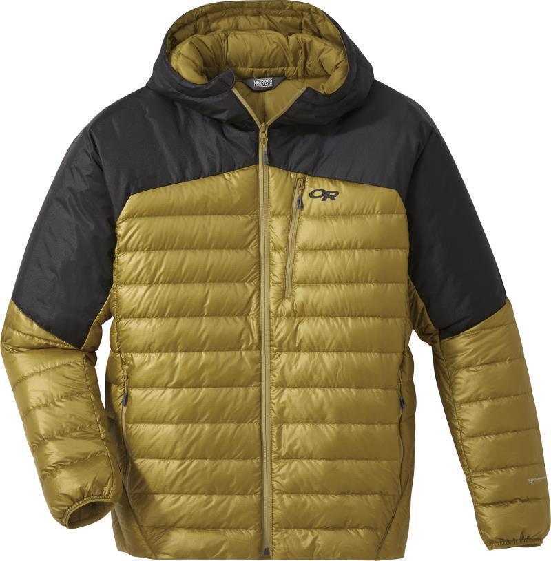 Helium Down Hoodie - Mens - Lichen / Black 1