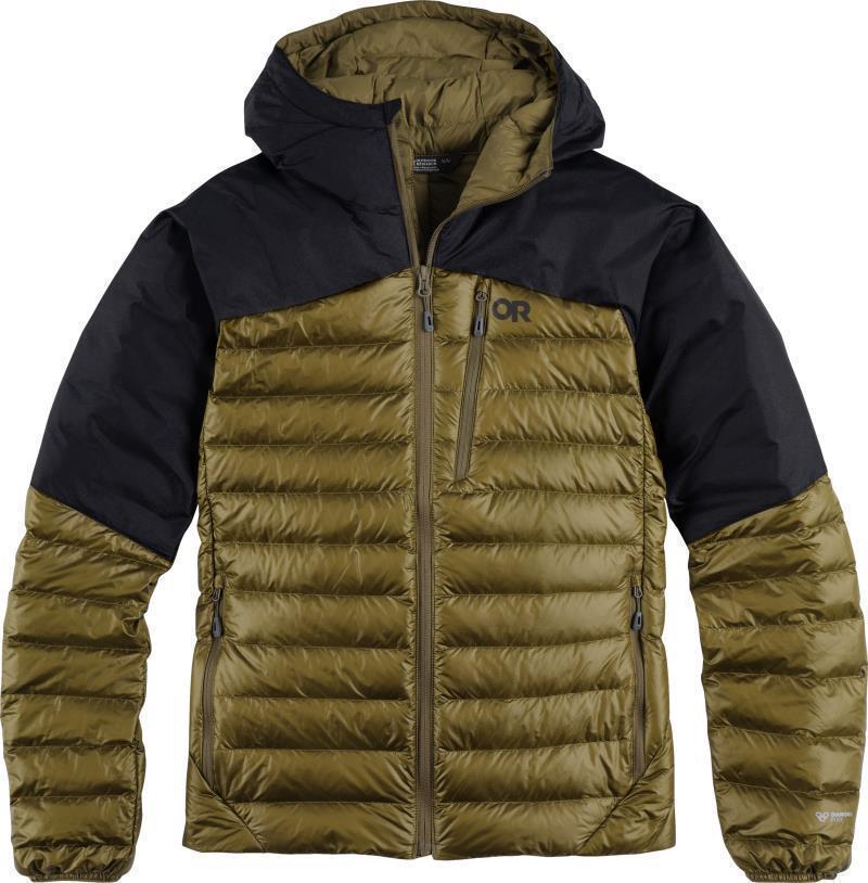 Helium Down Hoodie - Mens - Loden / Black 1