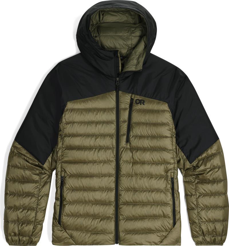 Helium Down Hoodie - Mens - Ranger Green / Black 1