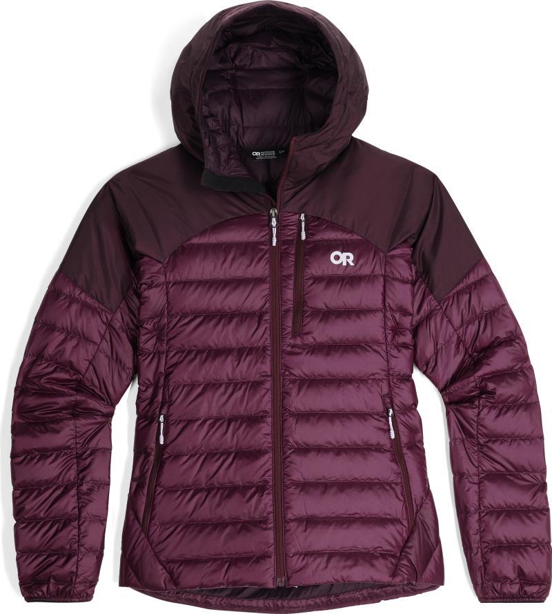 Helium Down Hoodie - Womens - Amethyst 1