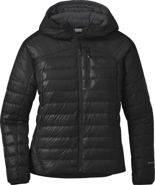 Helium Down Hoodie - Womens - Black 1