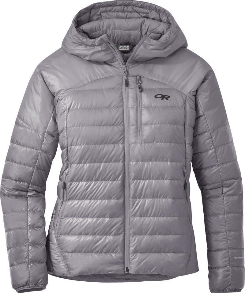 Helium Down Hoodie - Womens - Moonstone 1