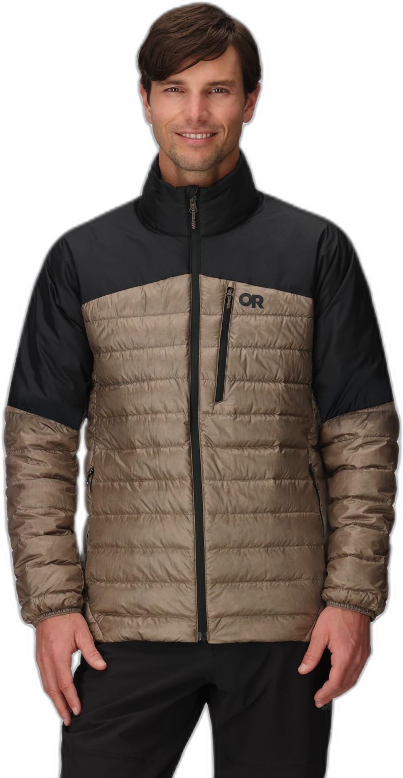 Helium Down Jacket - Mens - sable / black 1