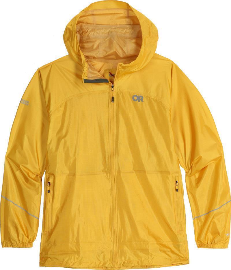 Helium Rain Jacket, Plus - Womens - Saffron 1