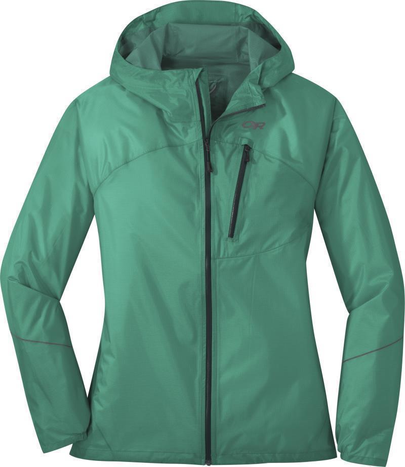 Helium Rain Jacket - Womens - Jade 1