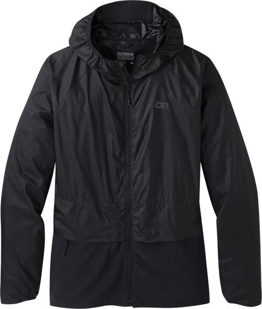 Helium Wind Hoodie - Womens - Black 1