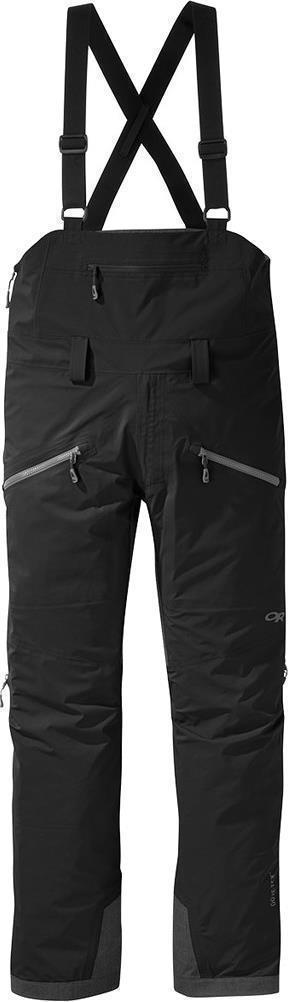 Hemispheres Bibs - Mens - Black 1