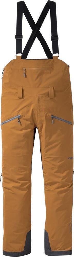 Hemispheres Bibs - Mens - Ochre 1