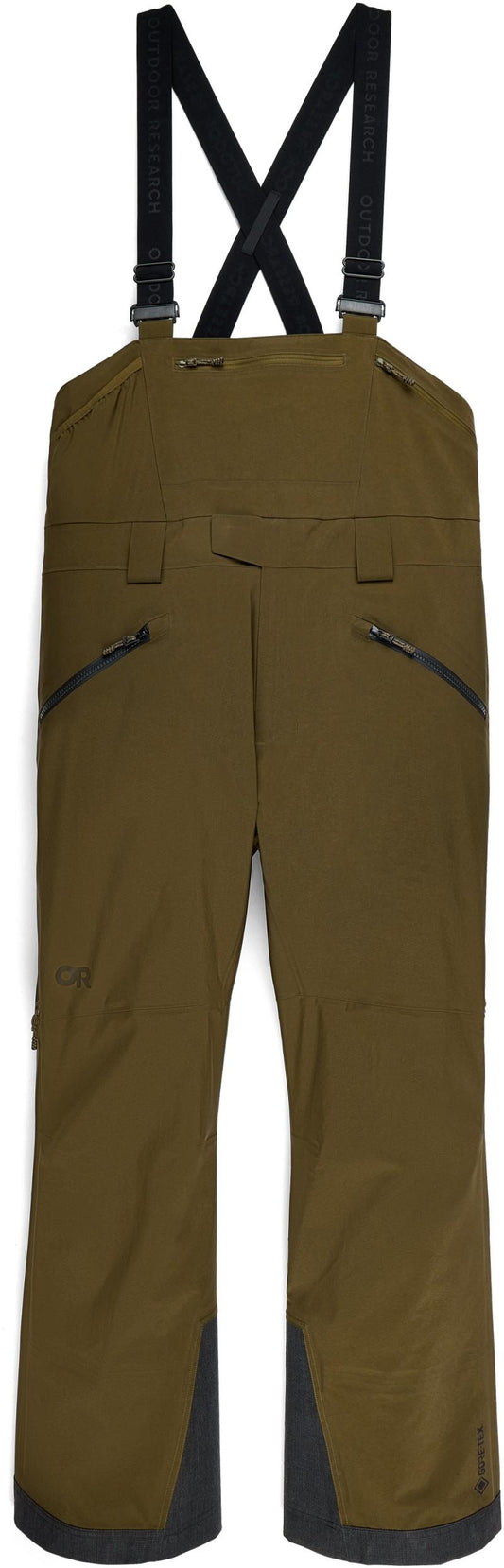 Hemispheres Team GTX 3L Bibs, Reg - Mens - dark olive 1