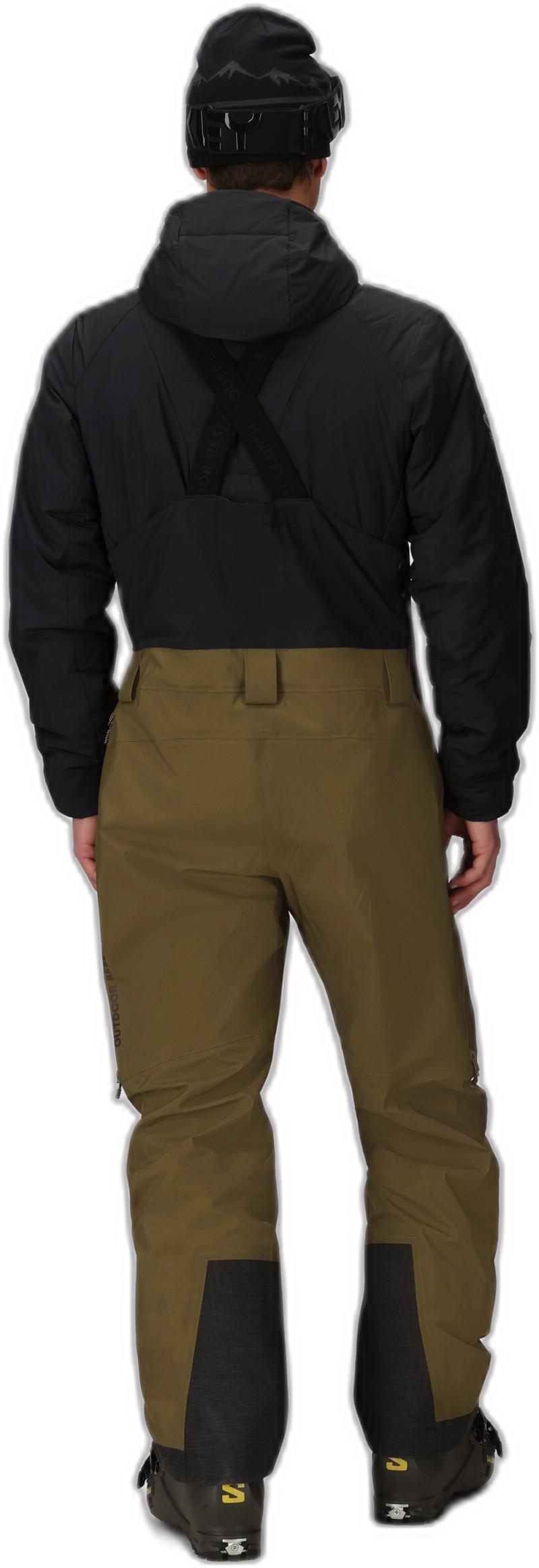 Hemispheres Team GTX 3L Bibs, Reg - Mens - dark olive 1