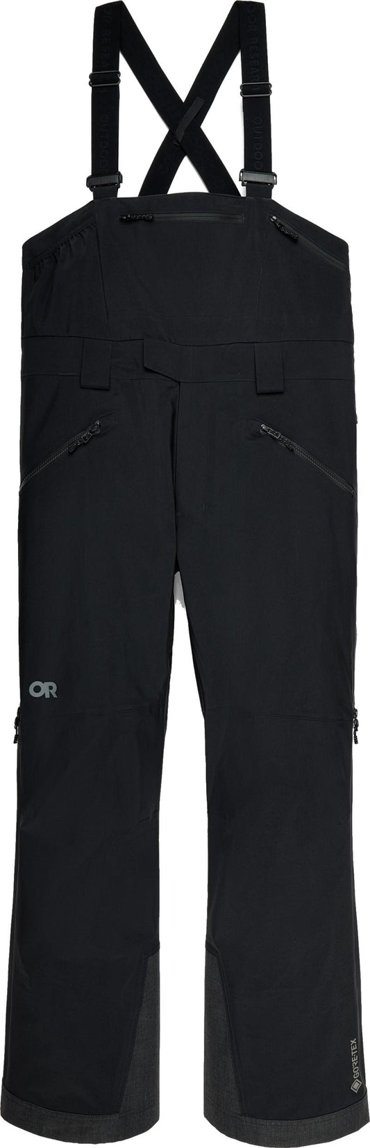 Hemispheres Team GTX 3L Bibs, Short - Mens - black 1