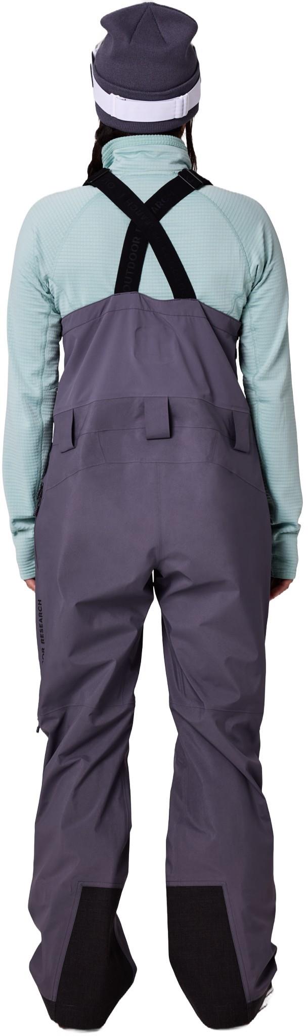 Hemispheres Team GTX 3L Bibs - Womens - smoky quartz 1