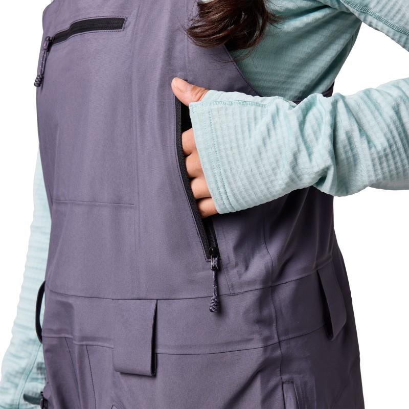 Hemispheres Team GTX 3L Bibs - Womens - smoky quartz 1