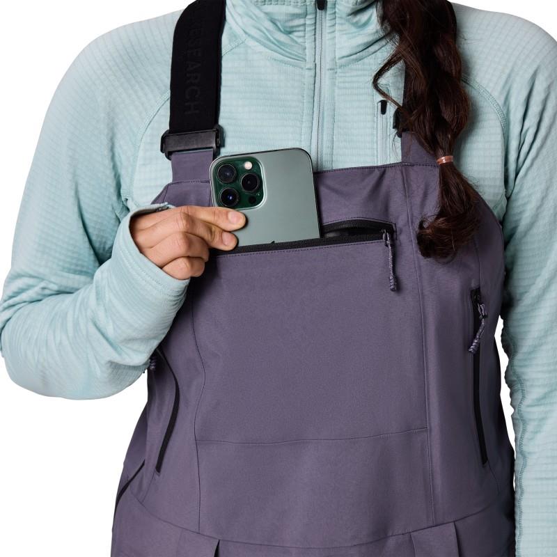 Hemispheres Team GTX 3L Bibs - Womens - smoky quartz 1