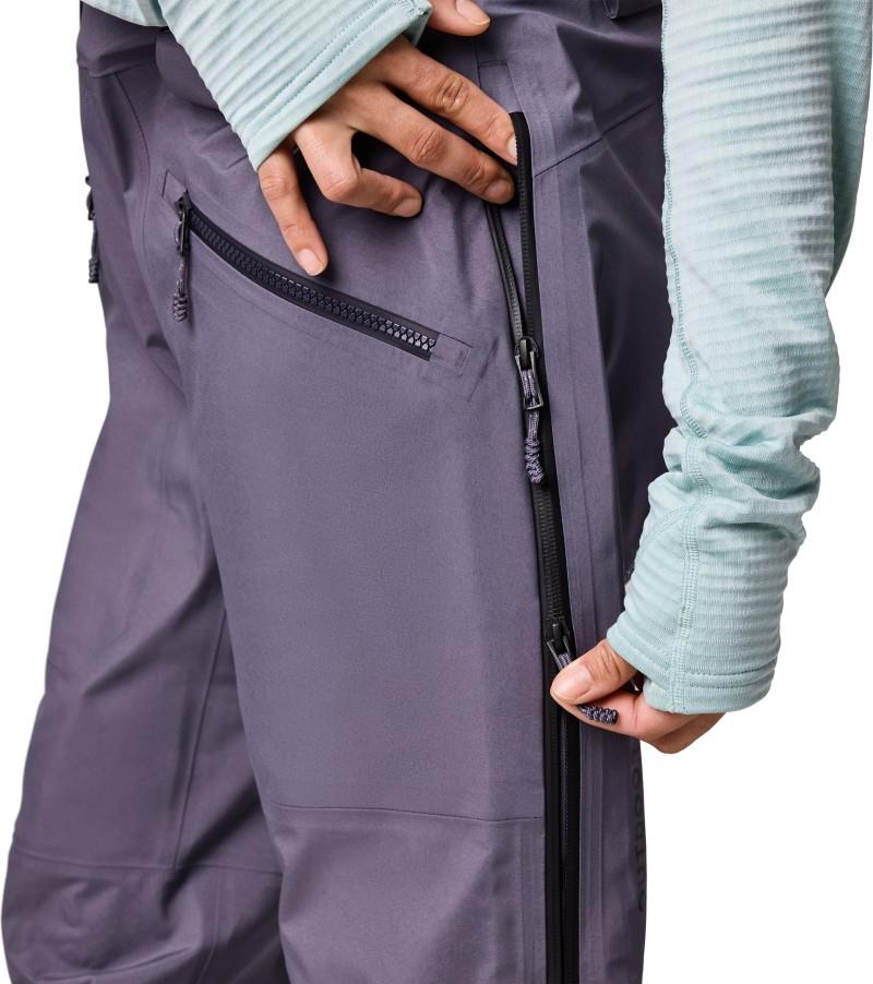 Hemispheres Team GTX 3L Bibs - Womens - smoky quartz 1