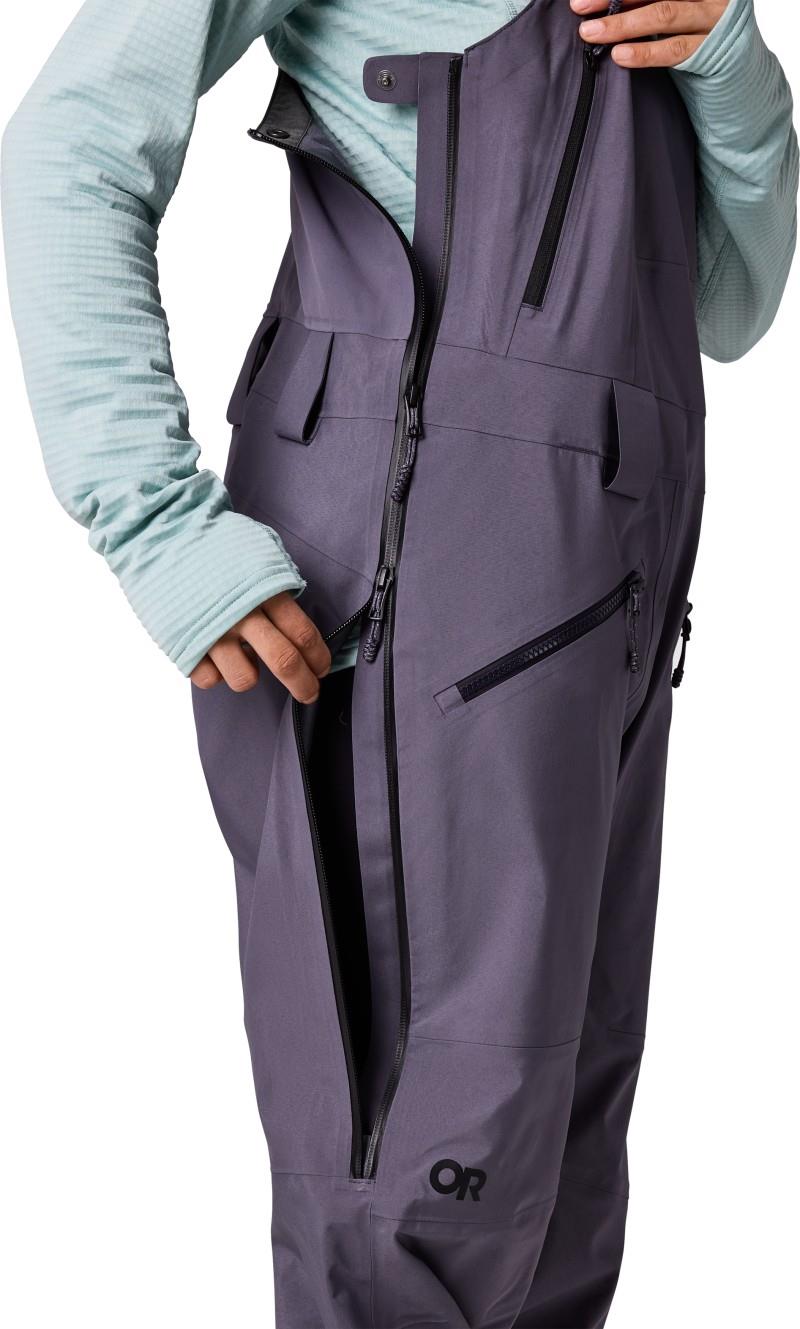 Hemispheres Team GTX 3L Bibs - Womens - smoky quartz 1